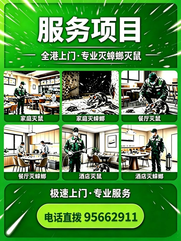 滅蟲滅鼠服務